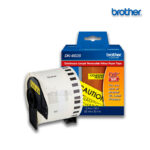 Cinta Brother DK-4605 Negro Sobre Amarillo 2.4 (62MM) x 30.48 mts.
