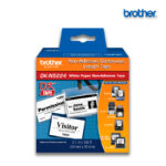 Cinta Brother DK-N5224 Negro Sobre Blanco 2.1" x 100 pies (54 mm) x 30.48 mts.