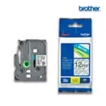Cinta Brother TZE-131 Negro sobre Transp. 1 2 (12MM) x 8 mts.