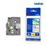 Cinta Brother TZE-241 Negro Sobre Blanco 18mm (3 4) x 8 mts.