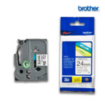 Cinta Brother TZE-251 Negro sobre Blanco 1" (24MM) x 8 mts.