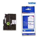 Cinta Brother TZE-FA3 Azul sobre Blanco 12mm (1/2") x 2.98 mts.