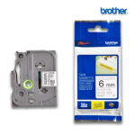 Cinta Brother TZE-S211 Negro sobre Blanco 6mm (1/4") x 8 mts.Cinta Brother TZE-S211 Negro sobre Blanco 6mm (1/4") x 8 mts.