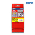 Cinta Brother TZE-S661 Negro sobre Amarillo 36mm (1.5") x 8 mts.