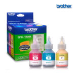 Pack 3 Tintas Brother 3PK-Tank Color DCP-T300, 500W, 700W