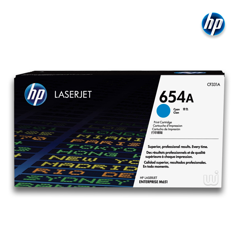 Toner HP CF331A (654A) ENT M651 Cyan Toner HP CF331A (654A) ENT M651 Cyan