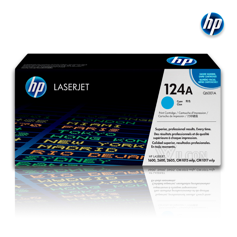 Toner HP Q6001A (124A) L.J. 2600 Cyan Toner HP Q6001A (124A) L.J. 2600 Cyan