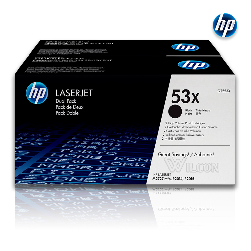Toner HP Q7553XD (53XD) L.J. P2015 Negro Toner HP Q7553XD (53XD) L.J. P2015 Negro