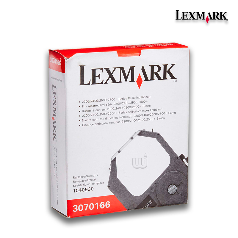 Cinta Lexmark 3070166 Black 2380 Cinta Lexmark 3070166 Black 2380