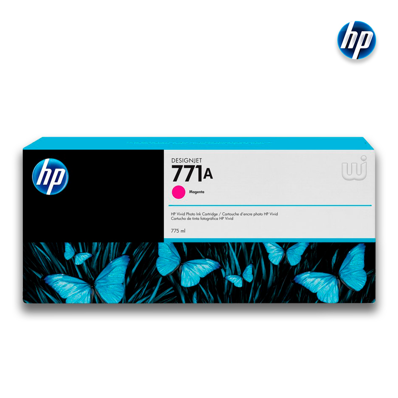 Tinta HP B6Y17A (771A) 775ML DesignJet Z6200 Magenta Tinta HP B6Y17A (771A) 775ML DesignJet Z6200 Magenta