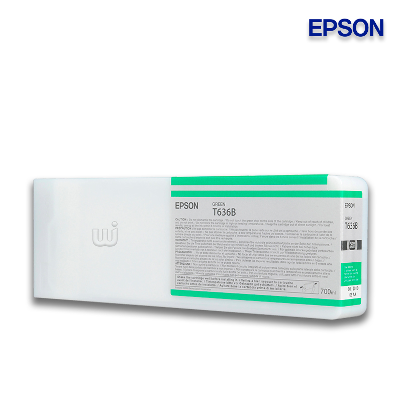 Tinta Epson T636B00 Green 700ML Stylus Pro 7900 Tinta Epson T636B00 Green 700ML Stylus Pro 7900
