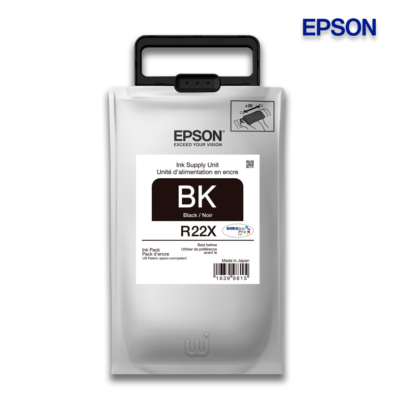 Tinta Epson TR22X120-AL Negro WF-R8590 Tinta Epson TR22X120-AL Negro WF-R8590