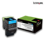 Toner Lexmark 70C8HC0 (708HC) Cyan CS310dn