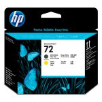 Cabezal HP C9384A (72) Matte Black & Yellow DesignJet T610