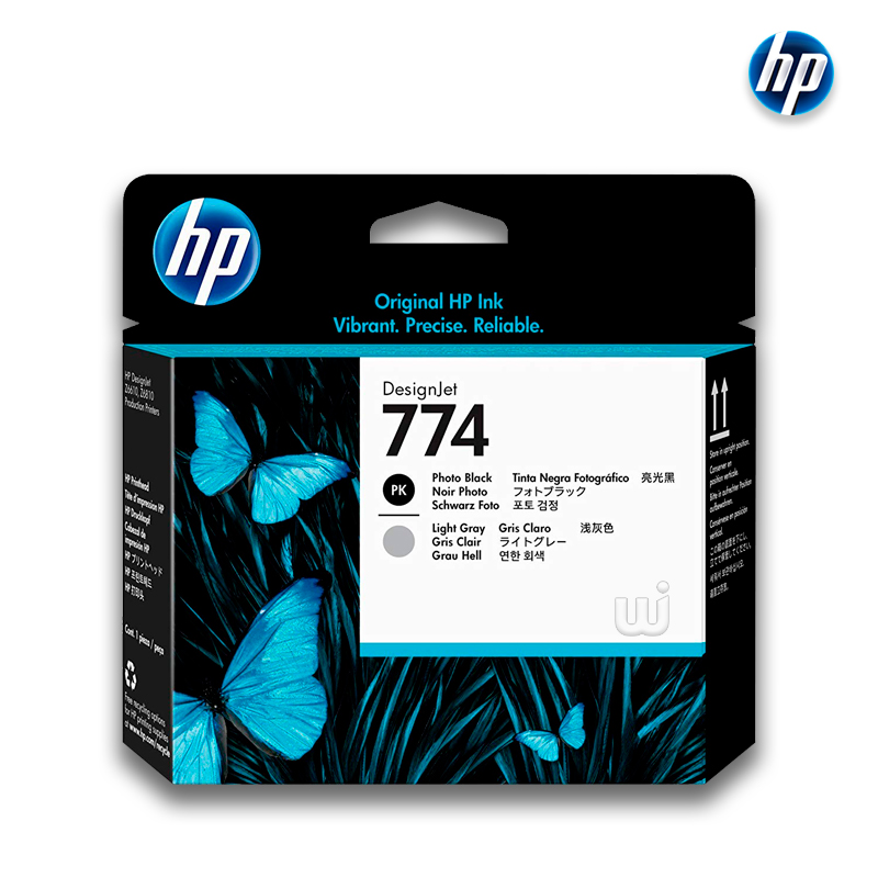 Cabezal HP P2W00A (774) Photo Black Light Gray DesignJet Z6810 Cabezal HP P2W00A (774) Photo Black / Light Gray DesignJet Z6810
