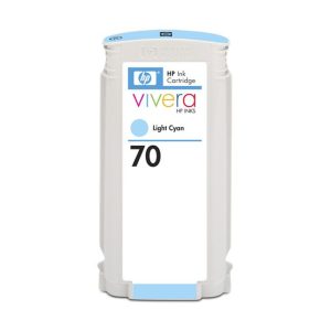 Tinta HP C9390A (70) 130ML Light Cyan DesignJet Z2100