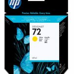 Tinta HP C9400A (72) 69ML Amarillo DesignJet T610